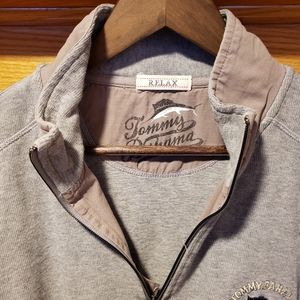 Tommy Bahama qtr zip sweatshirt  XL